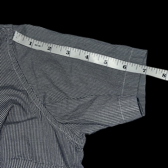 SOLD Ralph Lauren Polo Jeans Co. Short Sleeve Button Down Gingham Checked Top, S - Picture 8 of 15